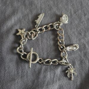 Silver Charm Bracelet
